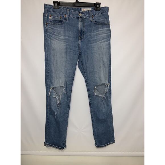 Ag Adriano Goldschmied Denim - AG Adriano Goldschmied Ex Boyfriend Jeans Women’s Size 27 Slim Full Length